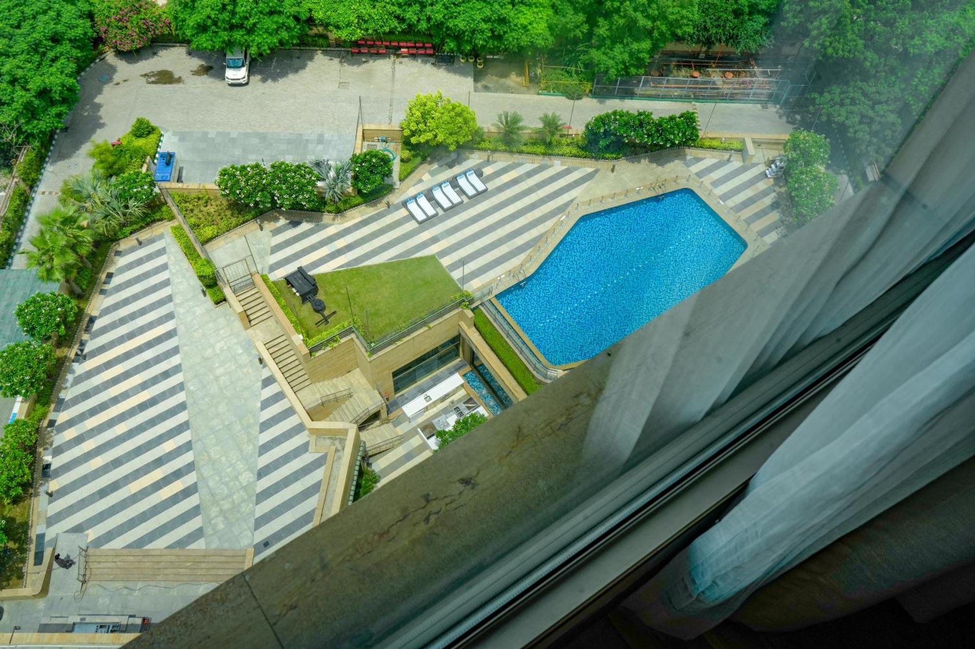 Hotel Courtyard By Marriott Gurugram Downtown Gurgaon Zewnętrze zdjęcie